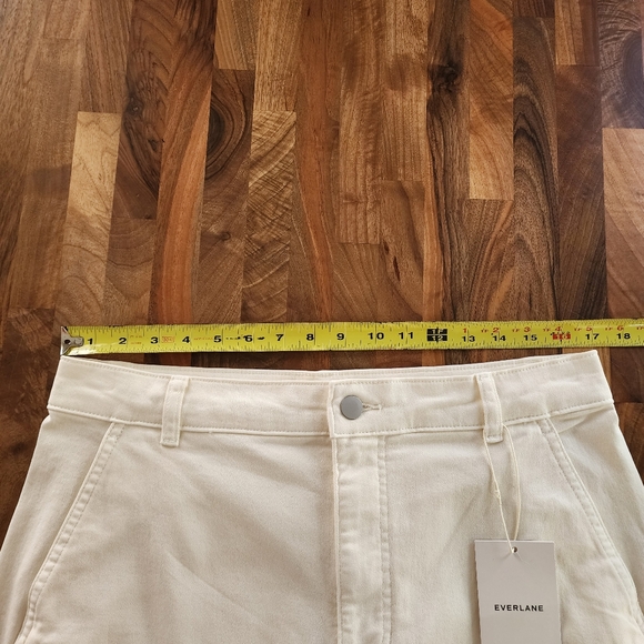 Everlane The Utility Barrel Pant in Bone Size 14 Tall NWT - Picture 9 of 13